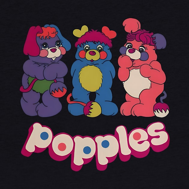 Popples Cute Bear by minimalistix